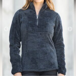 Kühl Alto 1/4 Zip Fleece Pullover Raven women’s small